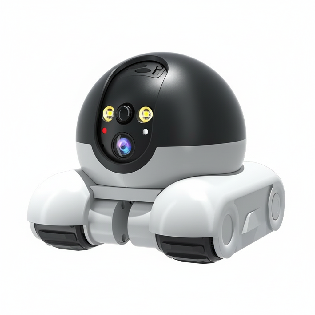 1080P HD Camera Auto Tracking Baby Pets Monitor Smart Home Robot Cameras  WIFI Camera PTZ IP Security Protection Surveillance